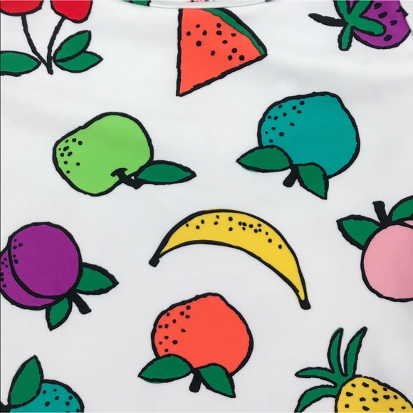 NWT Hanna Andersson Fruit Swimsuit Top - Picture 5 of 8